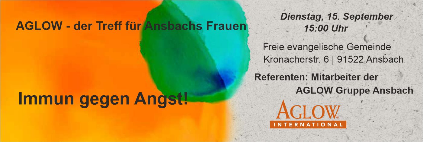 AGLOW Ansbach @ FEG Ansbach